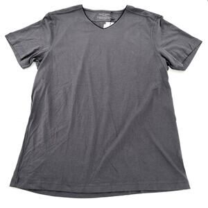 Daniel Buchler men’s V neck grey t shirt top